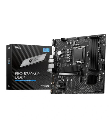 MSI Placa Base PRO B760M-P DDR4 mATX LGA1700