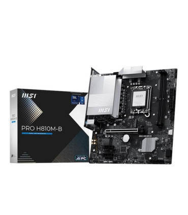 MSI Placa Base PRO H810M-B DDR5 mATX LGA1851