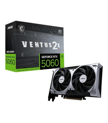 MSI VGA NVIDIA RTX 5060 8G VENTUS 2X OC V1 DDR7