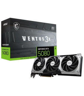 MSI VGA NVIDIA RTX 5080 16G VENTUS 3X OC BLACK