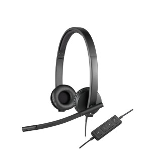 Logitech Auricular STEREO H570e USB
