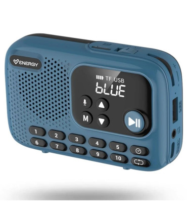 Energy Sistem TunerGo Radio AM/FM Batería recarga.