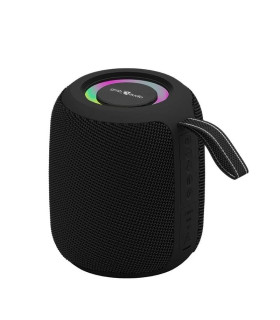 Gembird Altavoz BT Efecto Luz LED RGB Negro