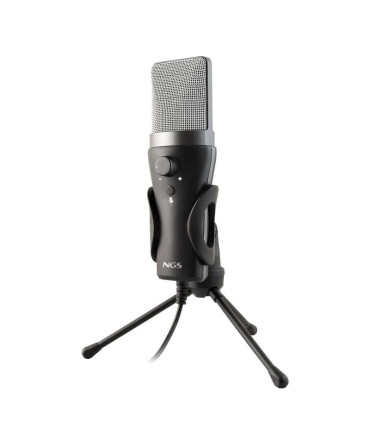 NGS Micrófono PC Usb con soporte tripode