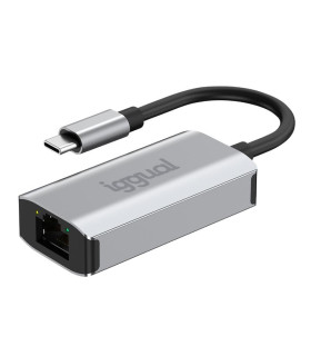 iggual Adaptador tipo C a RJ45 Gigabit 1000Mbps