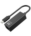 EWENT ADAPTADOR DE RED GIGABIT USB-C
