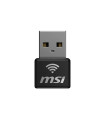 MSI GUAX18N AX1800 WiFi6 USB Nano Adapter