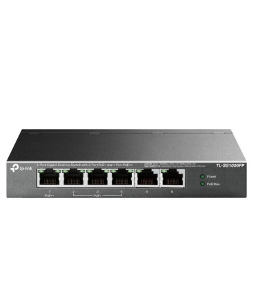 TP-Link TL-SG1006PP Switch 6xGB (3xPoE+ 1xPoE++)