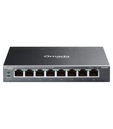 TP-Link ES208GP Switch 8xGbE PoE+ Acero Desktop