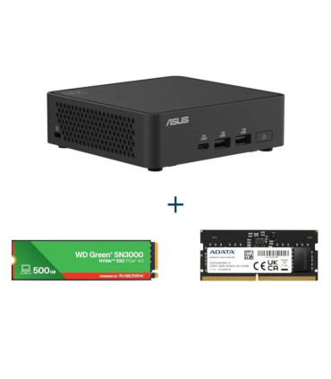 Asus NUC 15 Pro RNUC15CRKI300002 Core 3+8GB+500GB