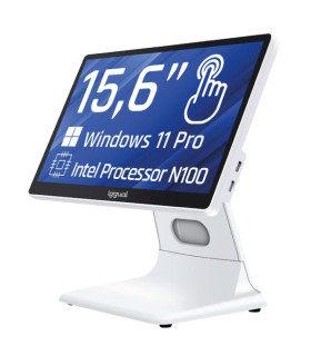 iggual TPV 15,6" 16:9 N100 8+256GB W11Pro blanco