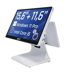 iggual TPV dual 15,6+11,6 i5 8350U 8+256G W11 Blan