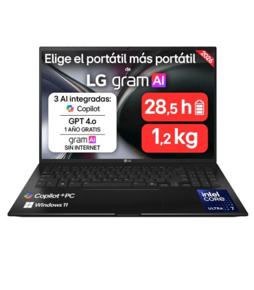 LG 16Z90TL-G.AU85BN U7-258V 32GB 512GB W11H 16"