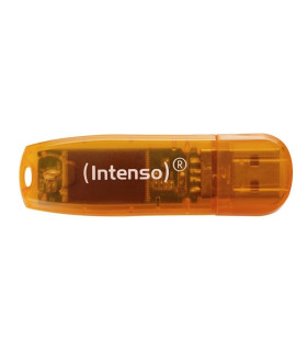 Intenso 3502490 Lápiz USB 2.0 Rainbow 64GB Naranja