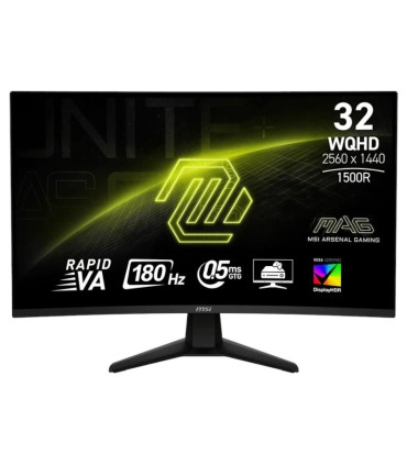MSI MAG32CQ6F Monitor 31.5" WQHD 180Hz HDMI cur