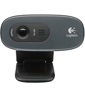 Logitech C270 WebCam HD 720p 3Mpx USB Negra