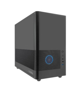 Coolbox Caja Matx USB-C 3.2 G1 F.Metal S/Fte Negra