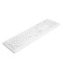 Cherry Teclado Lavable/Desinfectable USB Blanco