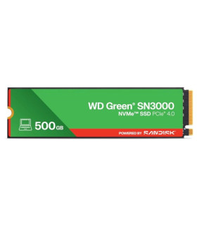 WD Green SN3000 SSD 500GB PCIe Gen4 NVMe