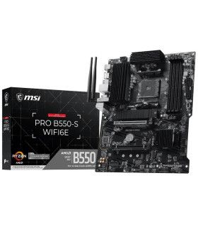 MSI Placa Base PRO B550-S WIFI6E DDR4 AM4