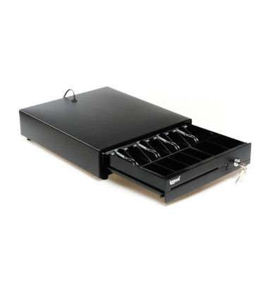 iggual Cajón Portamonedas IRON-10 38cm 4+6 negro