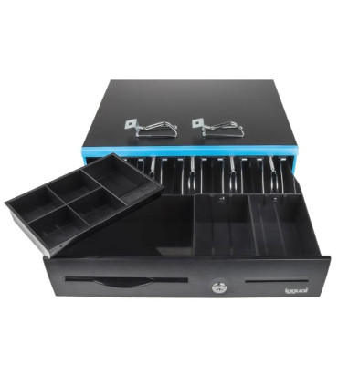 iggual Cajón Portamonedas IRON-30B 42cm 5+7/7+5