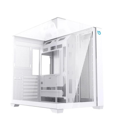 Hiditec Caja ATX Gaming Sky White USB 3.1 TYPE-C