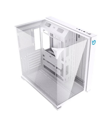 Hiditec Caja ATX Gaming Sky White USB 3.1 TYPE-C