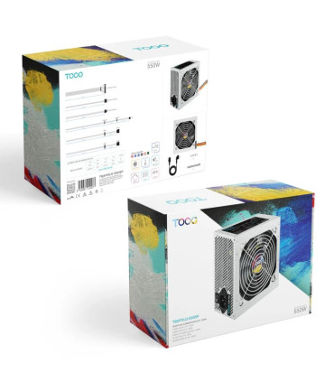 Tooq Fuente Alimentación TQAPOLO-550SP 550W