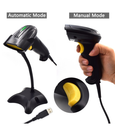 Ewent Lector código de barras EW3400 1D Láser Usb