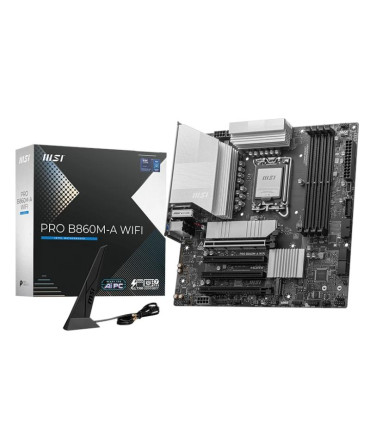 MSI Placa Base PRO B860M-A WIFI mATX DDR5 1851