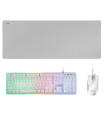 Mars Gaming Combo MCPX GAMING 3IN1 RGB WHITE PT